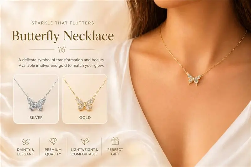 Butterfly Statement Earrings