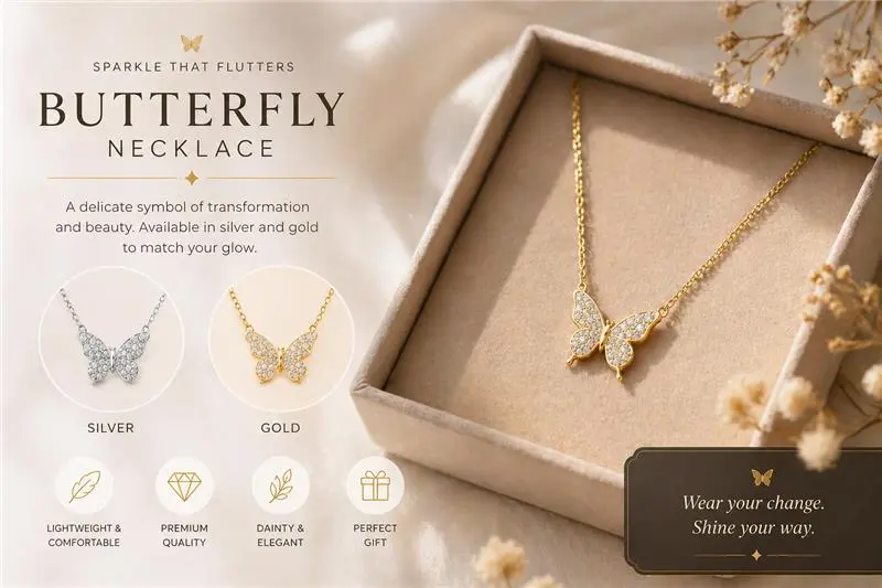 Necklace side view